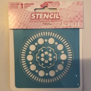 Stencil Acrilex 1233