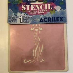 Stencil Acrilex 1129