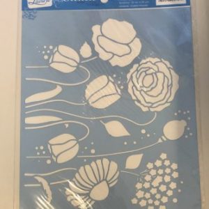 Stencil LitoArte 25 cm x 20cm STR 009