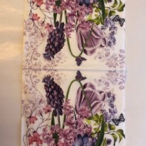 Servilleta Flores 105