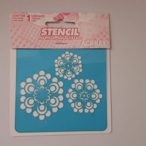Stencil Acrilex 10x10 1225