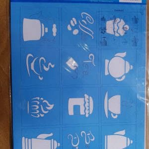Stencil LitoArte 25 cm x 20 cm STR 085