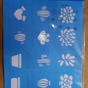 Stencil LitoArte 25 cm x 20 cm STR 086