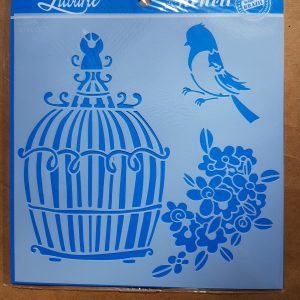 Stencil LitoArte 20cm x 20cm STXX 027