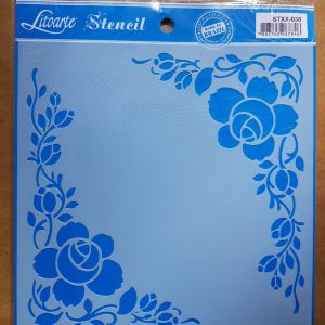 Stencil LitoArte 20cm x 20cm STXX 038