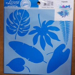 Stencil LitoArte 20cm x 20cm STXX 066