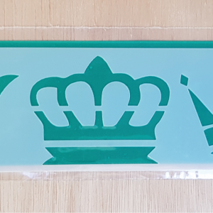 Stencil Chico 24cm x 4.5 cm EqArte 244 coronas varias