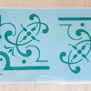 Stencil grande 13.5cm x 28cm EqArte 40 esquineros