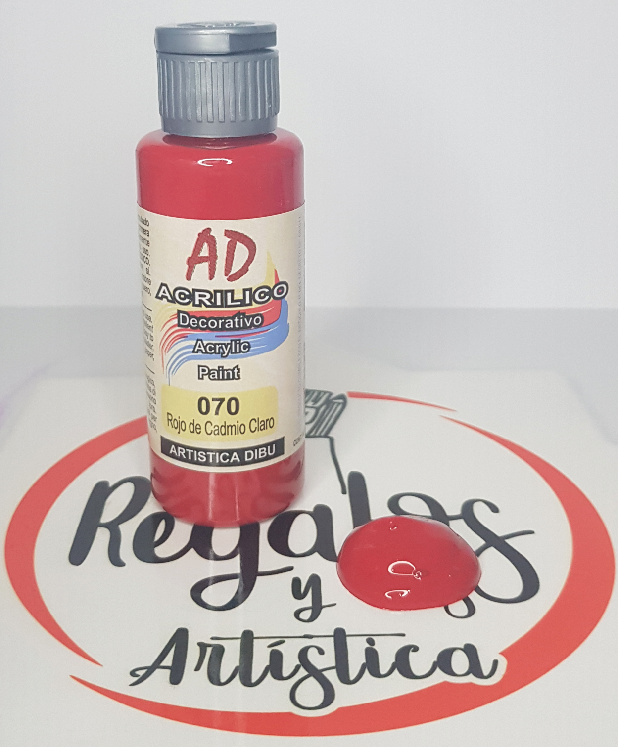Acrílico AD Rojo Cadmio Claro 070