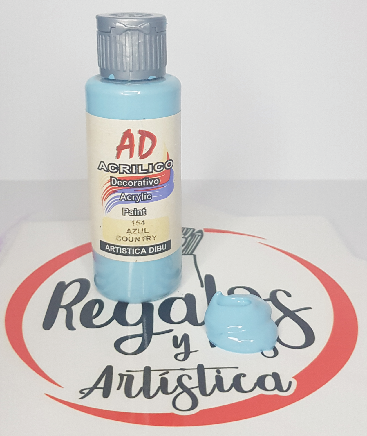 Acrílico AD Azul country 154