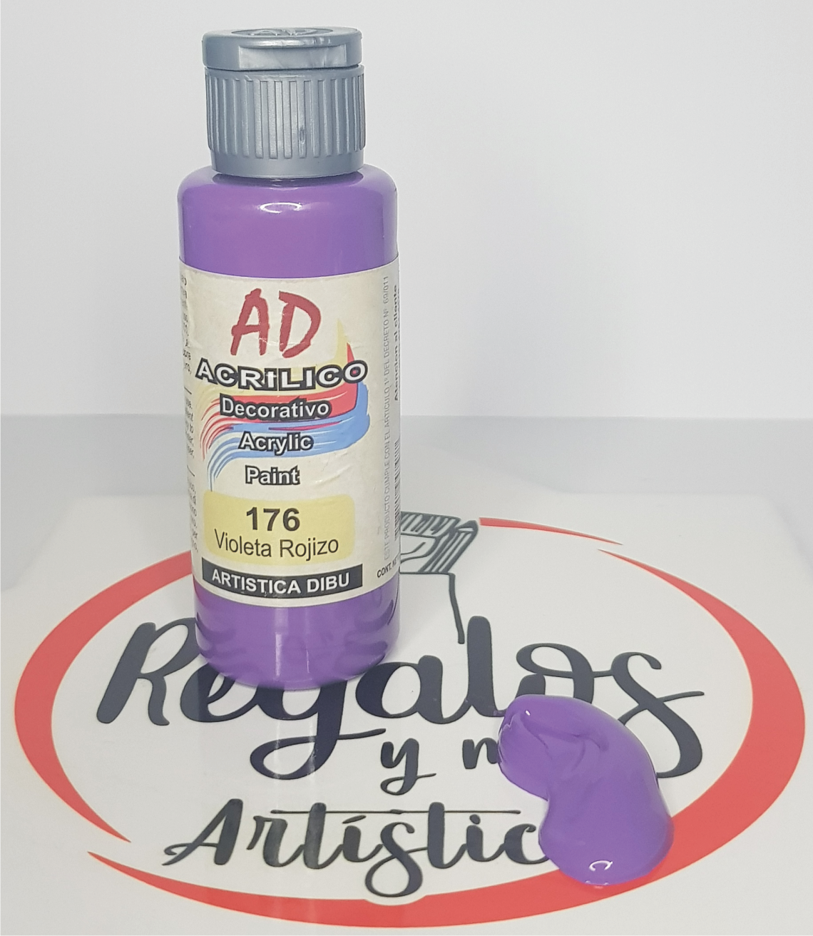 Acrílico AD Violeta rojizo 176