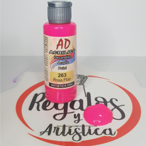 Acrílico AD Rosa fluo 263