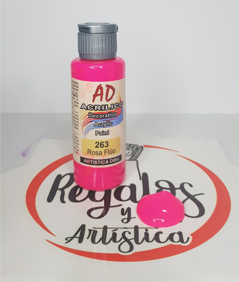 Acrílico AD Rosa fluo 263