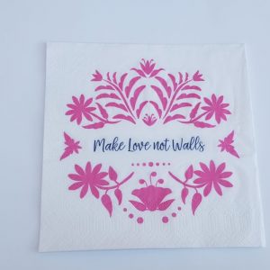 Servilleta EQ 195104 Love No Walls
