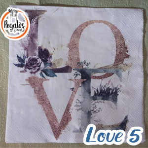 Servilleta Love 5