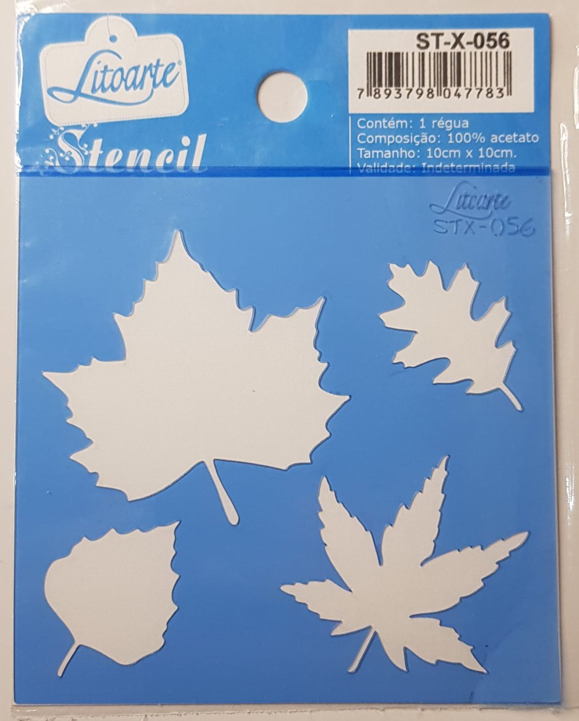 Stencil LitoArte 10 cm x 10 cm ST-X 056