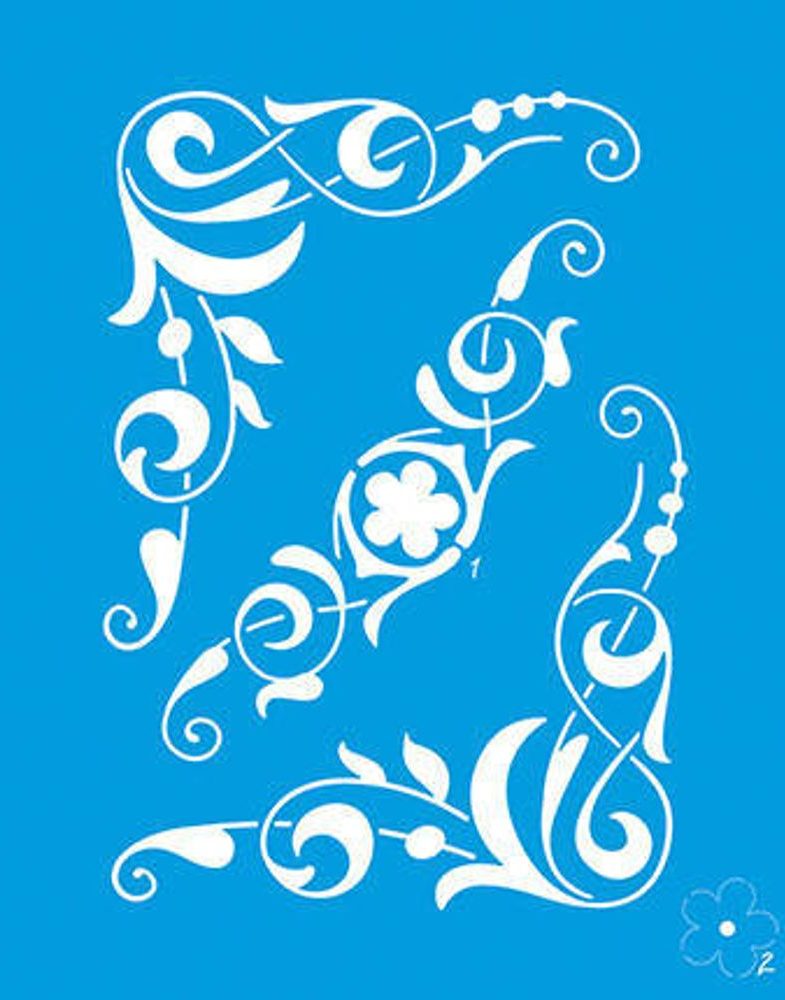 Stencil LitoArte 21cm x 17cm STM 648