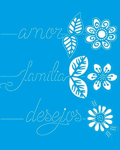 Stencil LitoArte 21cm x 17cm STM 671