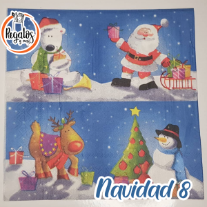 Servilletas Navidad 8