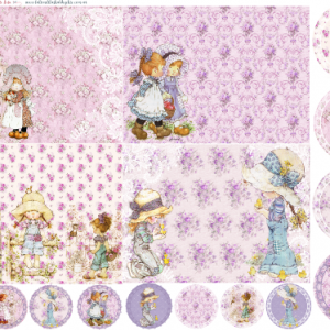 Lamina de Seda "La tiendita Shabby Chic" SARHA5