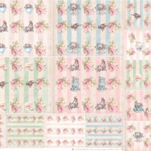 Lamina de Seda "La tiendita Shabby Chic" TEA2