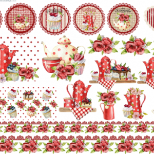 Lamina de Seda "La tiendita Shabby Chic" TEA7
