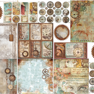 Lamina de Seda "La tiendita Shabby Chic" OXI1
