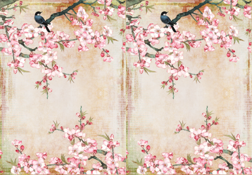 Lamina de Seda "La tiendita Shabby Chic" CEROXIDO