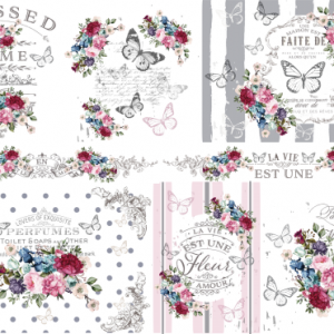 Lamina de Seda "La tiendita Shabby Chic" FRAM 4