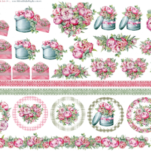 Lamina de Seda "La tiendita Shabby Chic" GARD 33