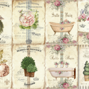 Lamina de Seda "La tiendita Shabby Chic" PRN 1