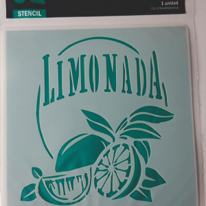Stencil 15 cm x 15 cm EqArte 934 limonada