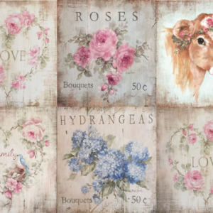 Lamina de Seda "La tiendita Shabby Chic" VSN11
