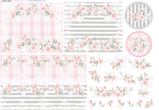 Lamina de Seda "La tiendita Shabby Chic" GARD 21