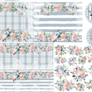 Lamina de Seda "La tiendita Shabby Chic" GARD 23