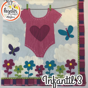Servilletas infantiles 3