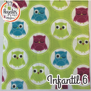 Servilletas infantiles 6