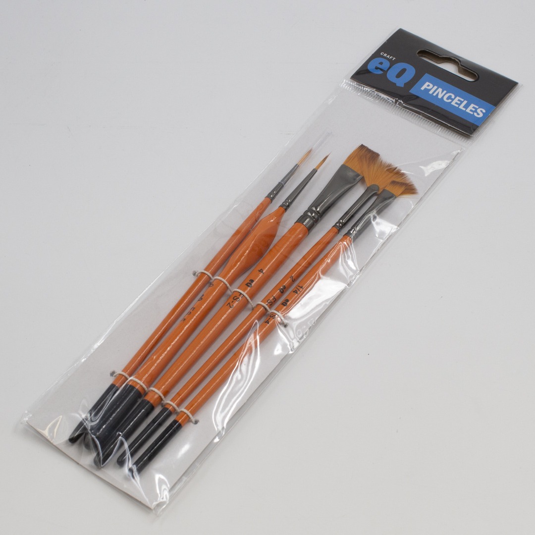 Kit EQ Pinceles Puntas surtidas - Imagen 2