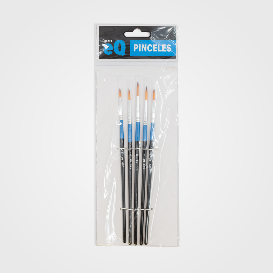 Kit EQ Pinceles 660 (Redondo)