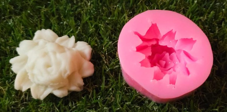 Molde Silicona Flor pequeña