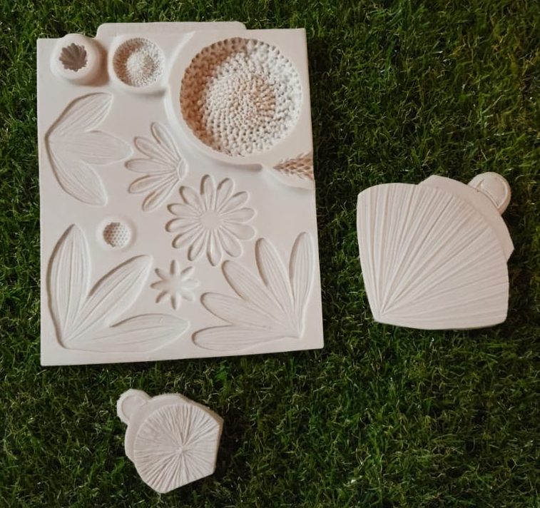 Molde Silicona Margaritas y gerberas