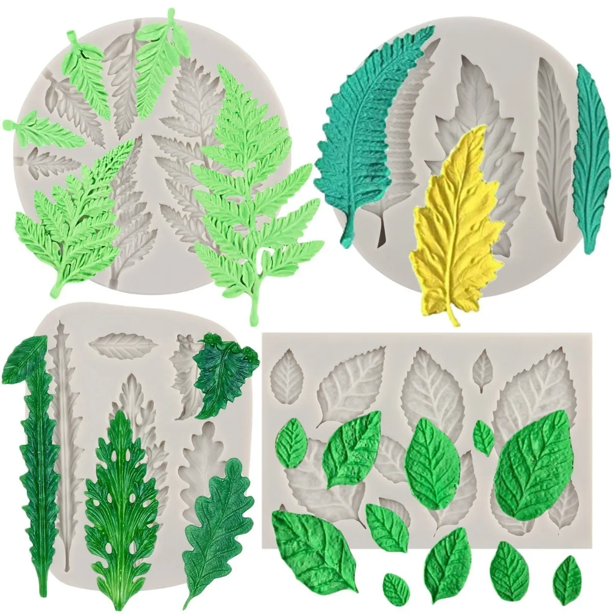 Molde Silicona Follaje - Imagen 2
