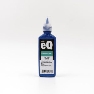 Pintura dimensional 3D 40 ML Azul glitter