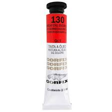 Oleo corfix 20 ml Rojo cadmio oscuro 130