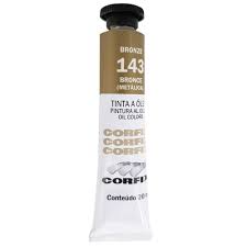 Oleo corfix 20 ml Bronce metálico 143