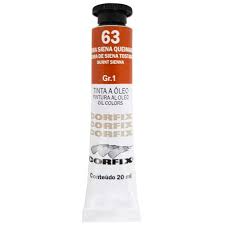 Oleo corfix 20 ml Tierra siena quemada 63