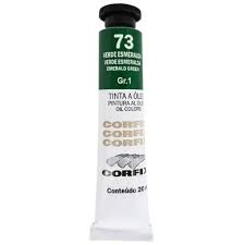 Oleo corfix 20 ml verde esmeralda 73