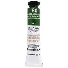 Oleo corfix 20 ml Verde Oxido de cromo 80