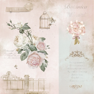 Lamina EqArte 31 cm x 31.5 cm Linea vintage 04-431