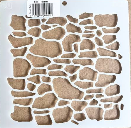 Stencil 15 cm x 15 cm EqArte Cod.940